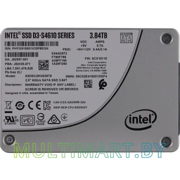 SSD диск Intel D3-S4610 7.68TB (SSDSC2KG076T801) картинка 3